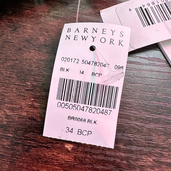 NWT Fleur Du Mal Satin front-close bra black 34B - Picture 9 of 10